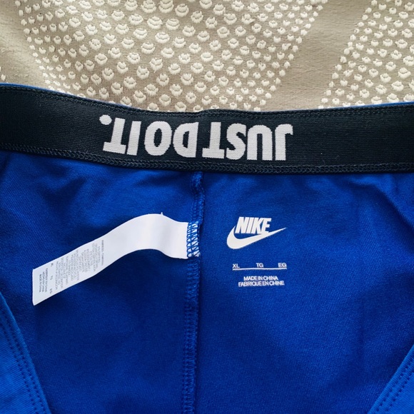 Nike - Just Do It logo blue XL - tights/leggings - Picture 4 of 4